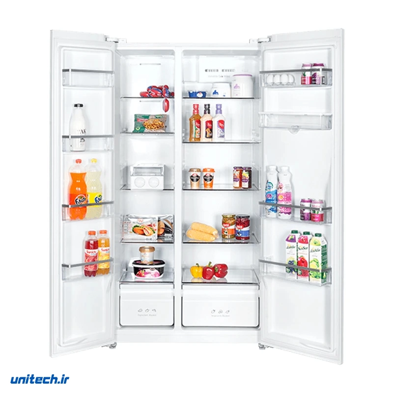 یخچال و فریزر ساید بای ساید 28 فوت ایکس ویژن مدل TS552AWD ASD1